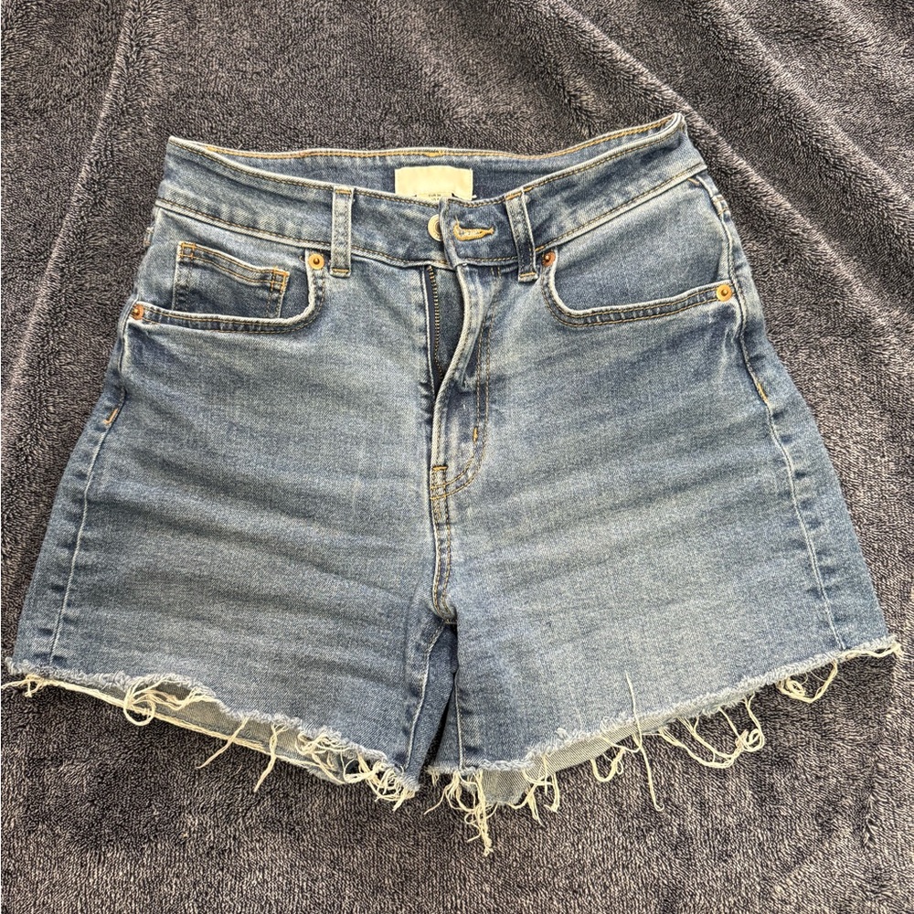 H&M Women’s High Wasted Denim Shorts